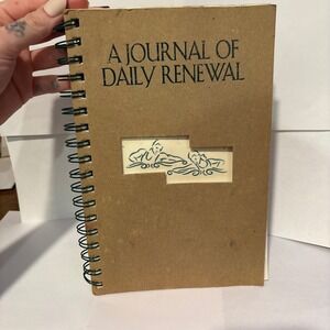 Vintage A Journal of Daily Renewal